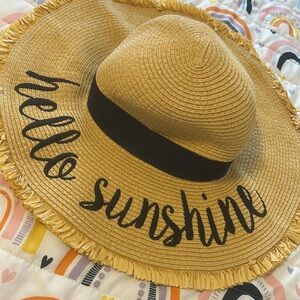 Hello Sunshine Straw Hat